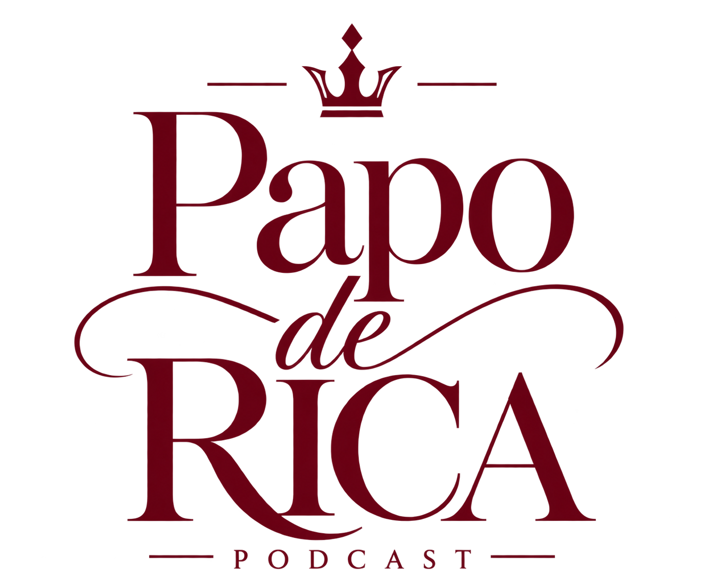 Logo do podcast Papo de Rica