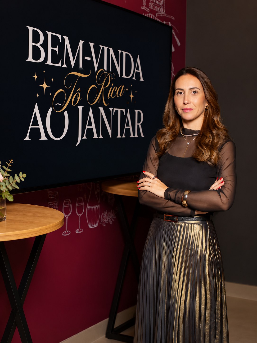 Renata Barra, cofundadora do Tô Rica